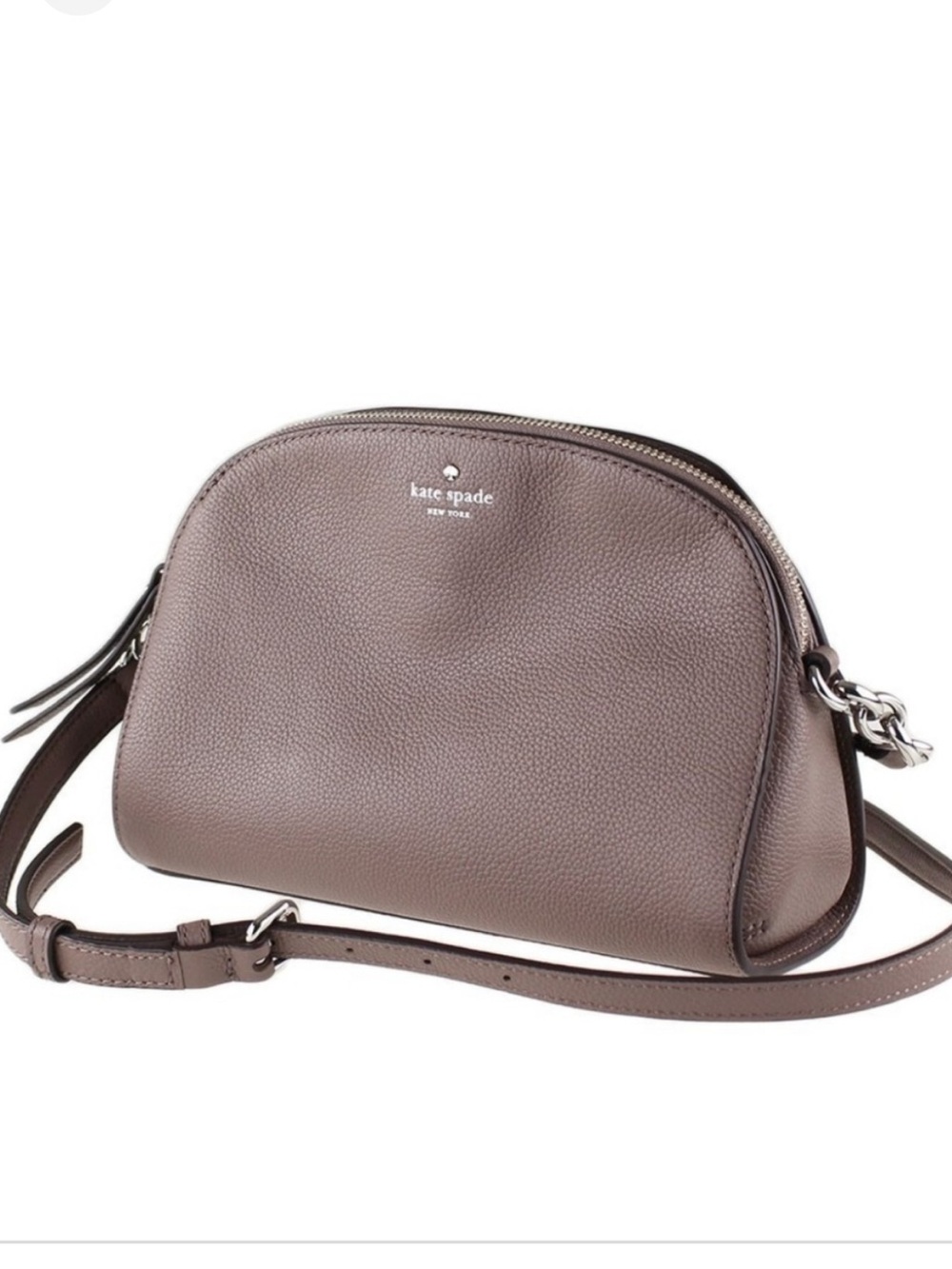 Kate Spade Tori Larchmont Avenue Crossbody Bag in Light Walnut GUC